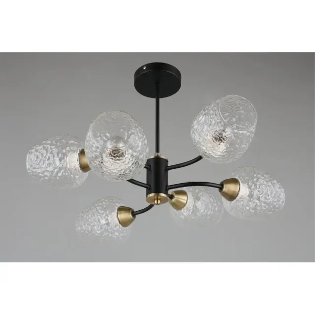 Люстра Omnilux OML-67807-06 PAVAROLO — черный, ракурс 5