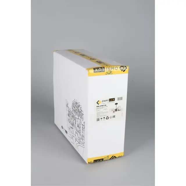 Люстра Omnilux OML-67807-06 PAVAROLO — черный, ракурс 9
