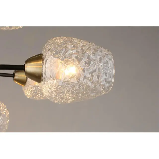 Люстра Omnilux OML-67807-08 PAVAROLO — черный, ракурс 5