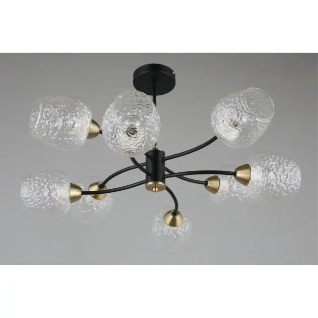 Люстра Omnilux OML-67807-08 PAVAROLO — черный, ракурс 8