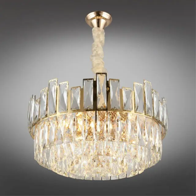 Люстра Omnilux OML-67903-09 VISTRORIO — золотой, ракурс 2