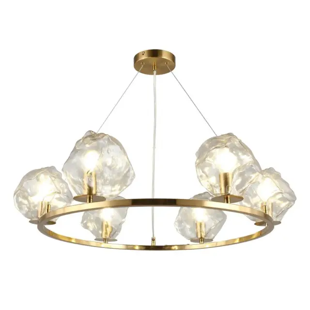 Люстра Omnilux OML-68003-06 BEGARD — бронза