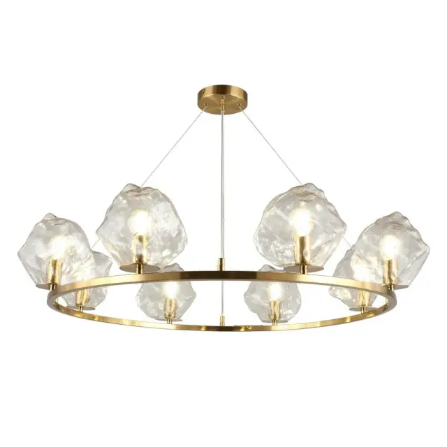 Люстра Omnilux OML-68003-08 BEGARD — бронза