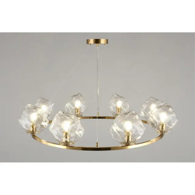 Люстра Omnilux OML-68003-08 BEGARD — бронза, ракурс 5