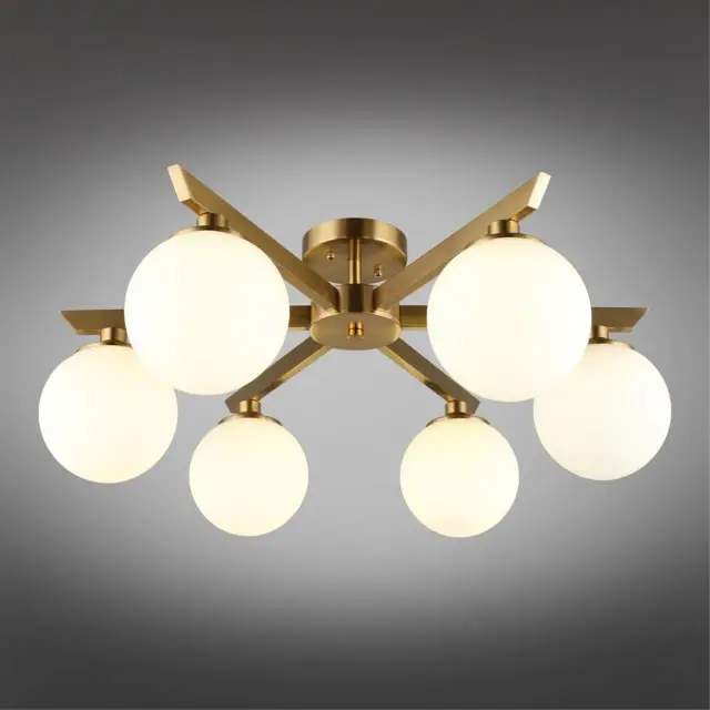 Люстра Omnilux OML-68307-06 PABU — бронза, ракурс 2
