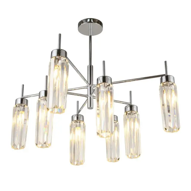 Люстра Omnilux OML-68507-08 PANVENAN — хром