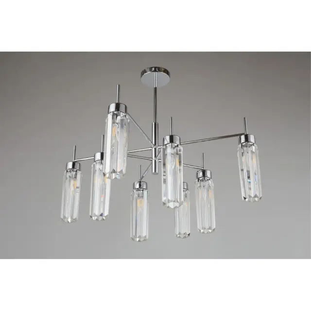 Люстра Omnilux OML-68507-08 PANVENAN — хром, ракурс 3