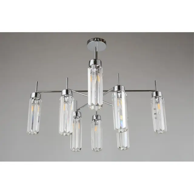 Люстра Omnilux OML-68507-08 PANVENAN — хром, ракурс 5