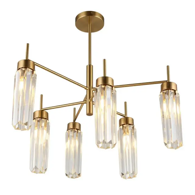 Люстра Omnilux OML-68517-06 PANVENAN — бронза