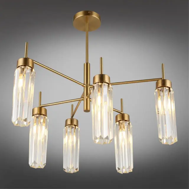 Люстра Omnilux OML-68517-06 PANVENAN — бронза, ракурс 2