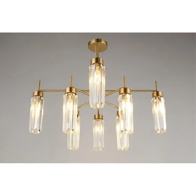 Люстра Omnilux OML-68517-08 PANVENAN — бронза, ракурс 6