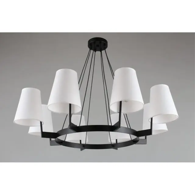 Люстра Omnilux OML-68613-08 CAMLEZ — черный, ракурс 3