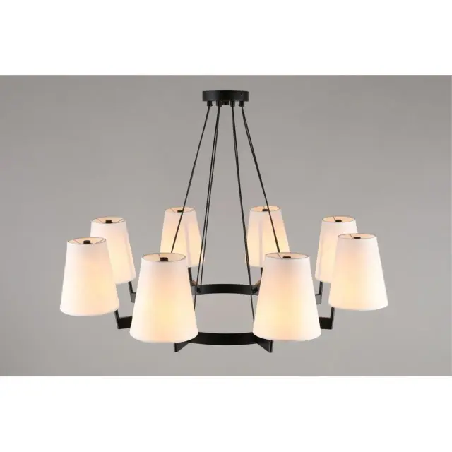 Люстра Omnilux OML-68613-08 CAMLEZ — черный, ракурс 5