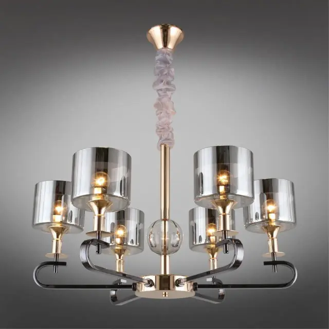 Люстра Omnilux OML-68703-06 AUSONIA — золотой, ракурс 2