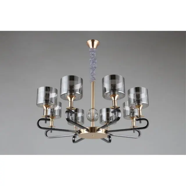Люстра Omnilux OML-68703-08 AUSONIA — золотой, ракурс 3