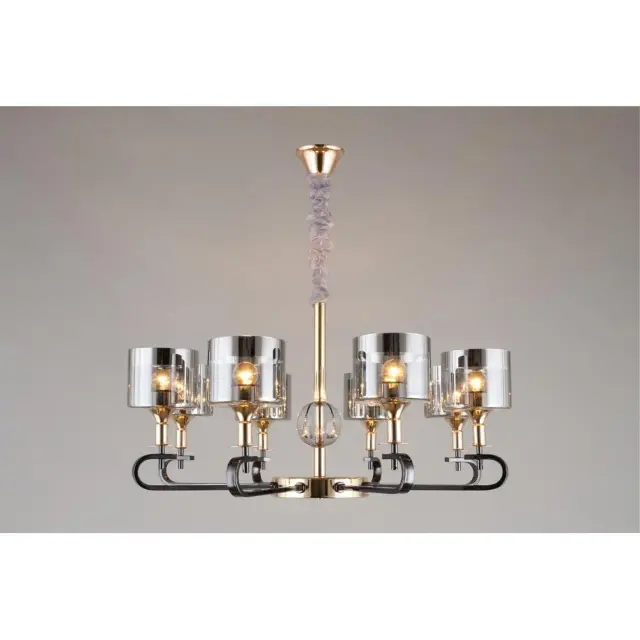 Люстра Omnilux OML-68703-08 AUSONIA — золотой, ракурс 4