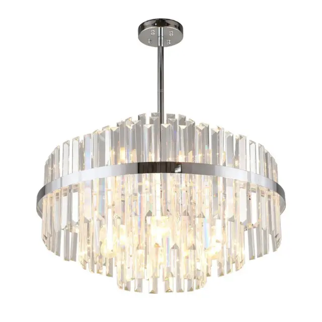 Люстра Omnilux OML-69007-09 SAVIANO — хром