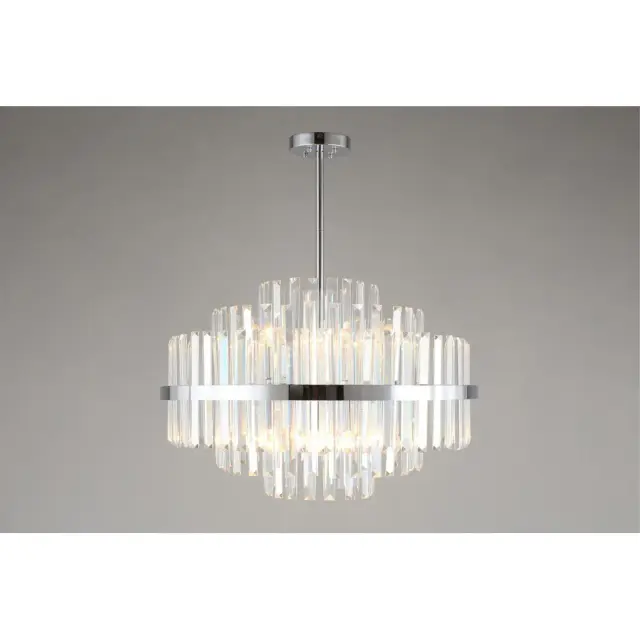 Люстра Omnilux OML-69007-09 SAVIANO — хром, ракурс 3
