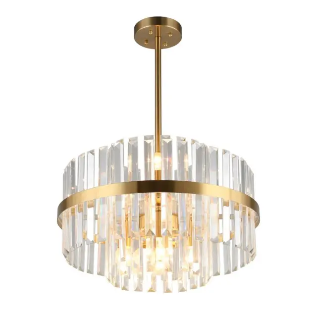Люстра Omnilux OML-69017-06 SAVIANO — золотой