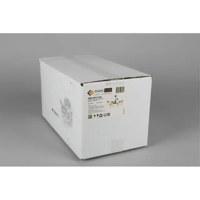 Люстра Omnilux OML-69117-08 ALES — никель, ракурс 9