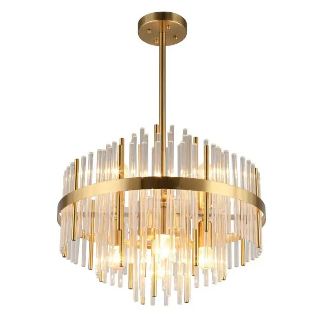 Люстра Omnilux OML-69217-06 ALATRI — золотой