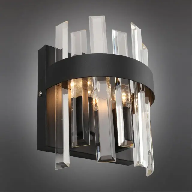 Бра Omnilux OML-69411-02 ORIOLO — черный, ракурс 2