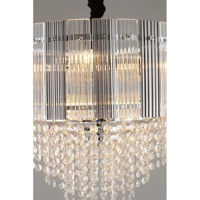 Люстра Omnilux OML-69513-08 NARO — хром, ракурс 10