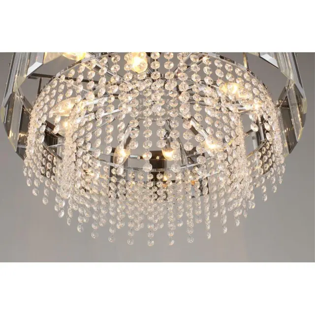 Люстра Omnilux OML-69603-10 OLIVERI — хром, ракурс 6