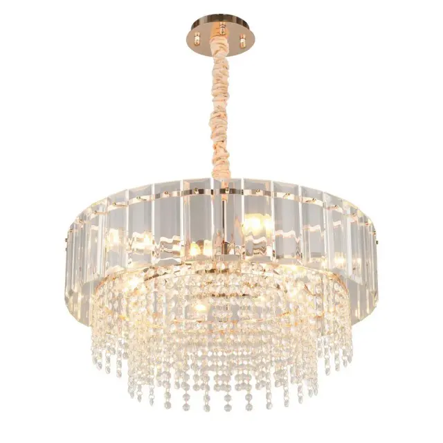 Люстра Omnilux OML-69613-10 OLIVERI — золотой