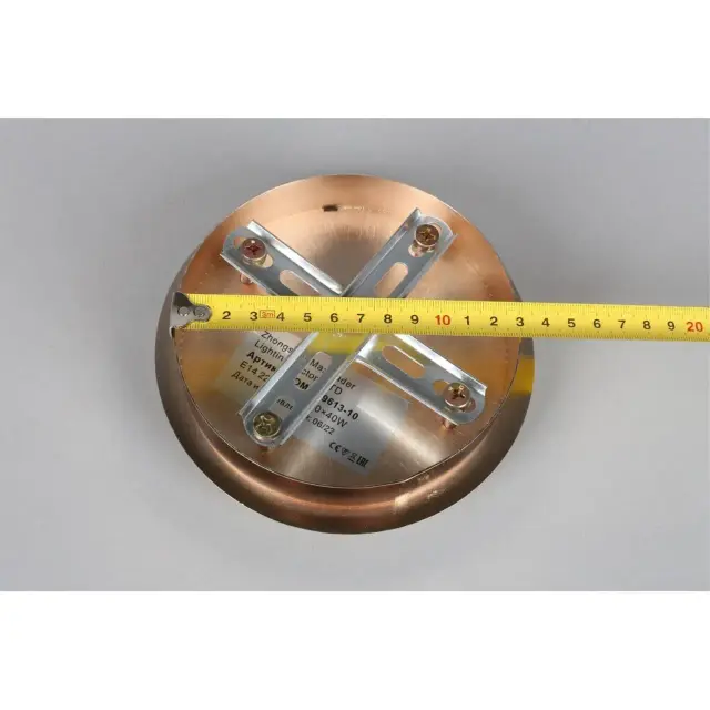 Люстра Omnilux OML-69613-10 OLIVERI — золотой, ракурс 9