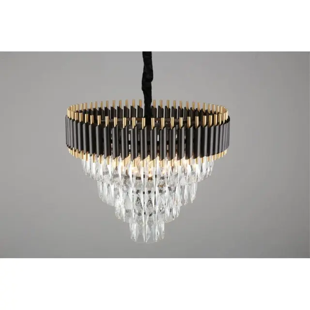 Люстра Omnilux OML-69803-08 CORLEONE — черный, ракурс 6