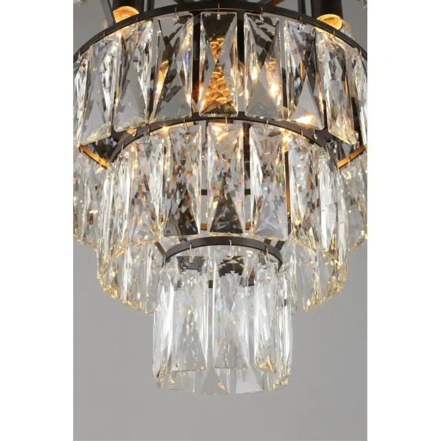 Люстра Omnilux OML-69803-08 CORLEONE — черный, ракурс 8