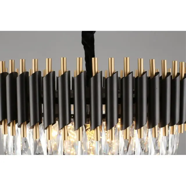 Люстра Omnilux OML-69803-08 CORLEONE — черный, ракурс 9