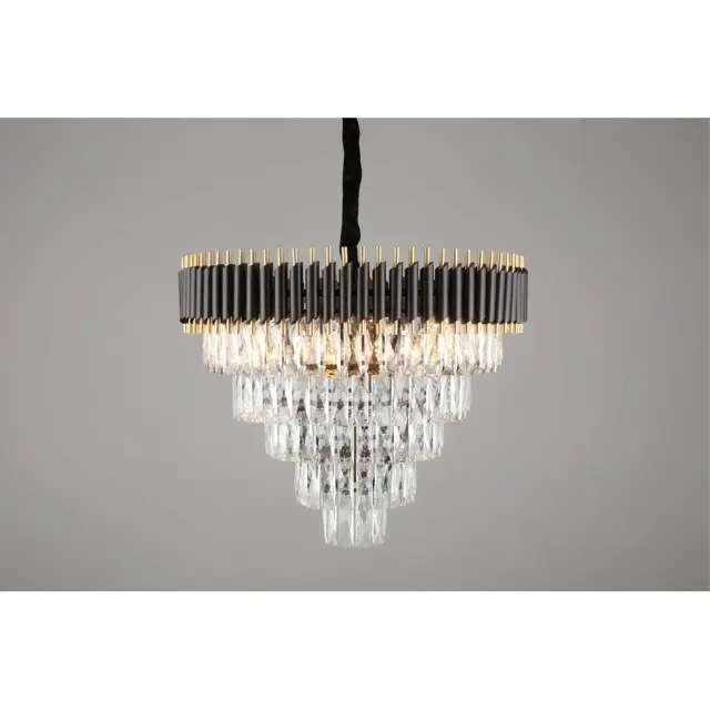 Люстра Omnilux OML-69803-15 CORLEONE — черный, ракурс 4