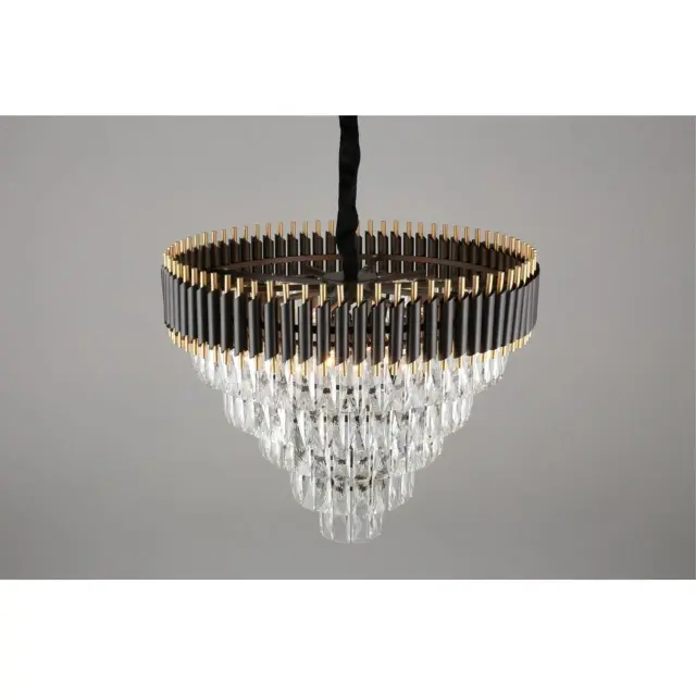 Люстра Omnilux OML-69803-15 CORLEONE — черный, ракурс 5