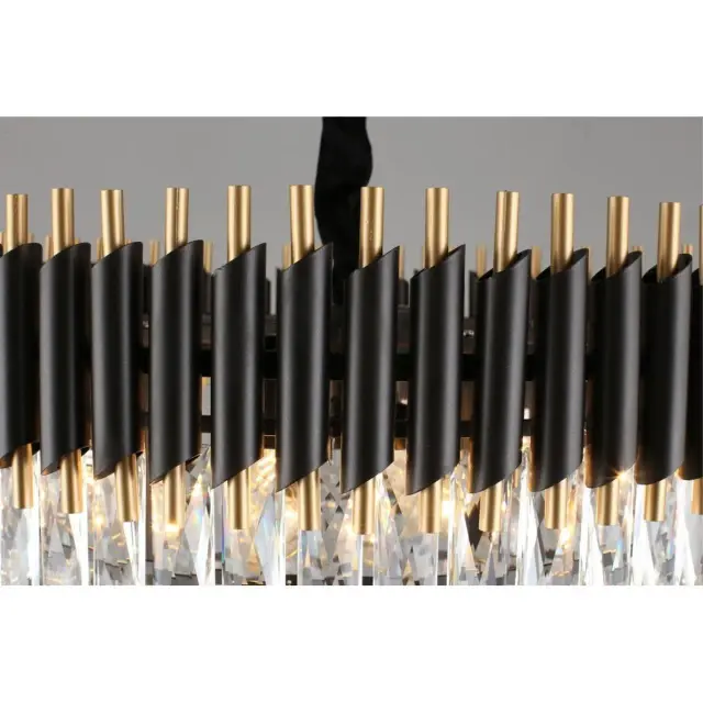 Люстра Omnilux OML-69803-15 CORLEONE — черный, ракурс 7