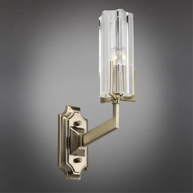 Бра Omnilux OML-69901-01 LEDRO — бронза, ракурс 2