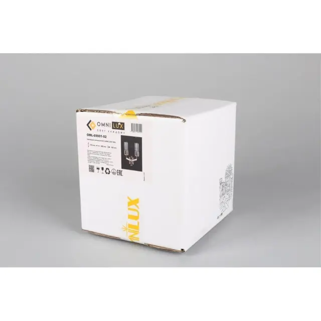 Бра Omnilux OML-69901-02 LEDRO — бронза, ракурс 7