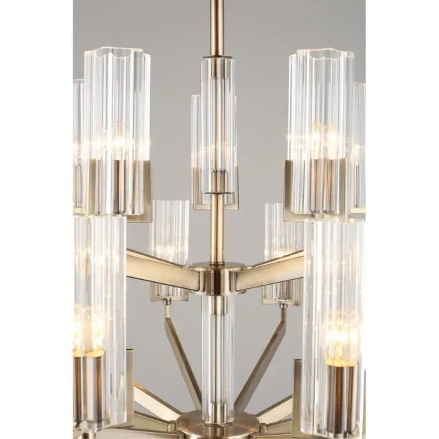 Люстра Omnilux OML-69903-15 LEDRO — бронза, ракурс 7