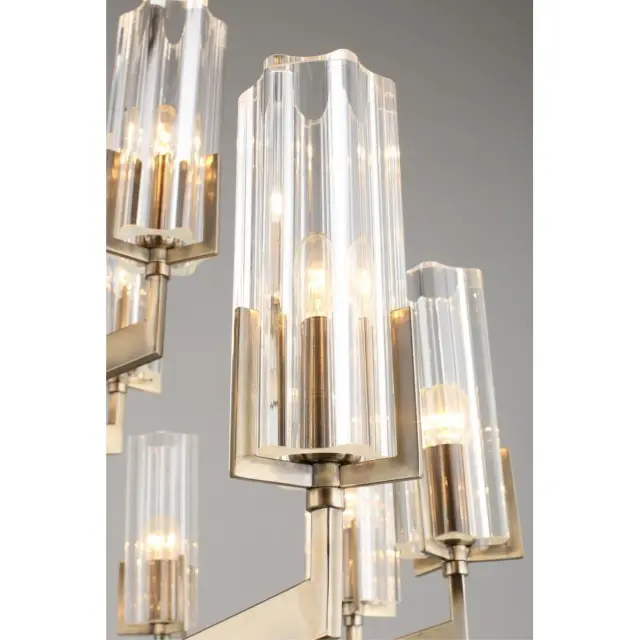 Люстра Omnilux OML-69903-15 LEDRO — бронза, ракурс 8