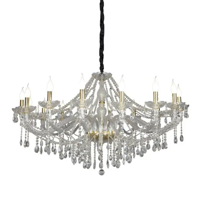 Люстра Omnilux OML-70003-16 AGLIENTU — золотой
