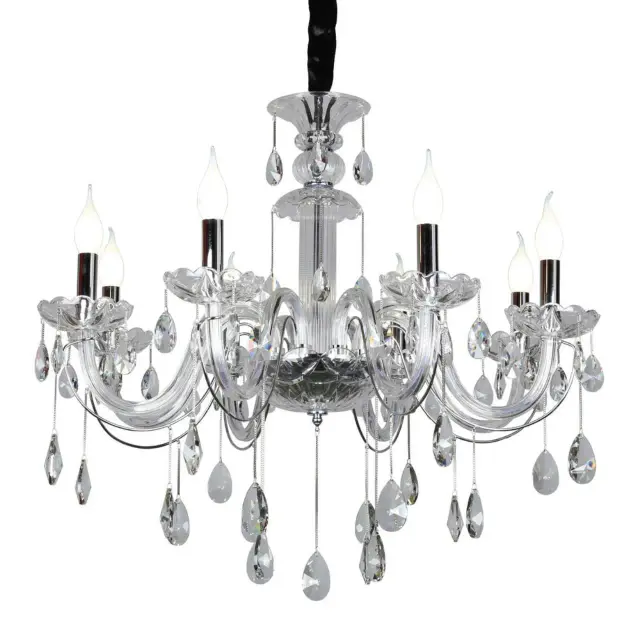 Люстра Omnilux OML-70203-08 VALLEDORIA — хром
