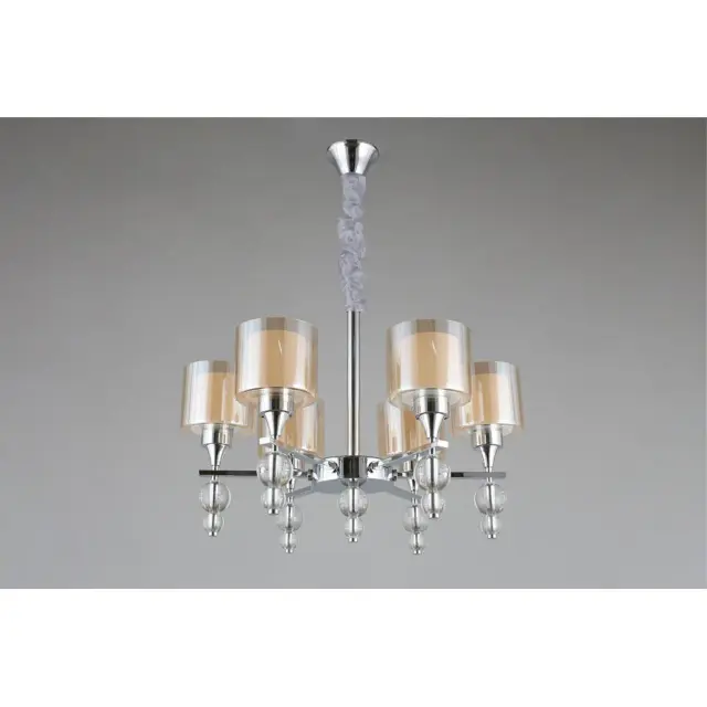 Люстра Omnilux OML-70803-06 APRICA — хром, ракурс 4