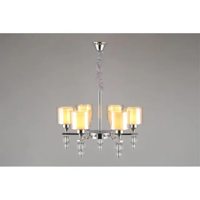 Люстра Omnilux OML-70803-06 APRICA — хром, ракурс 5