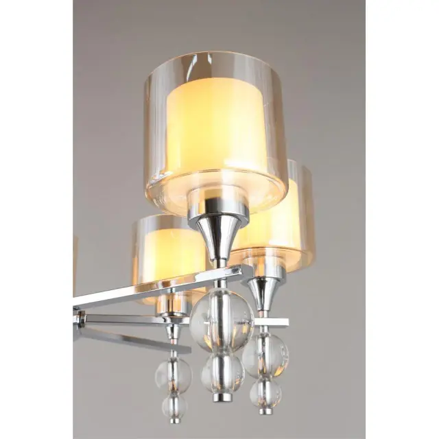 Люстра Omnilux OML-70803-08 APRICA — хром, ракурс 6