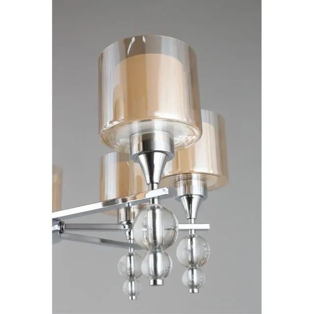 Люстра Omnilux OML-70803-08 APRICA — хром, ракурс 7