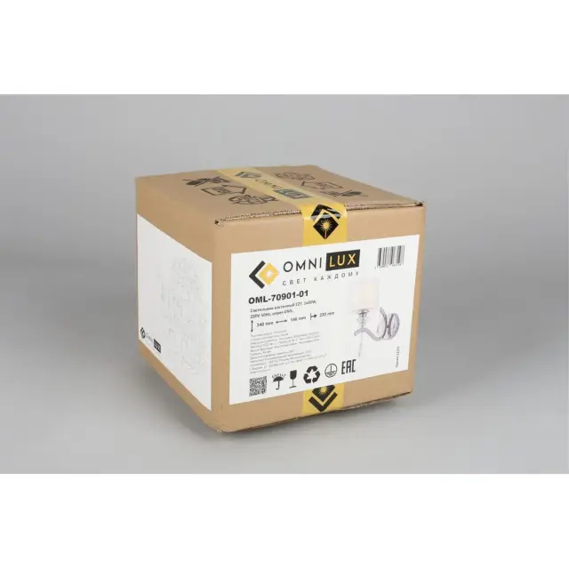 Бра Omnilux OML-70901-01 BOLLATE — хром, ракурс 7