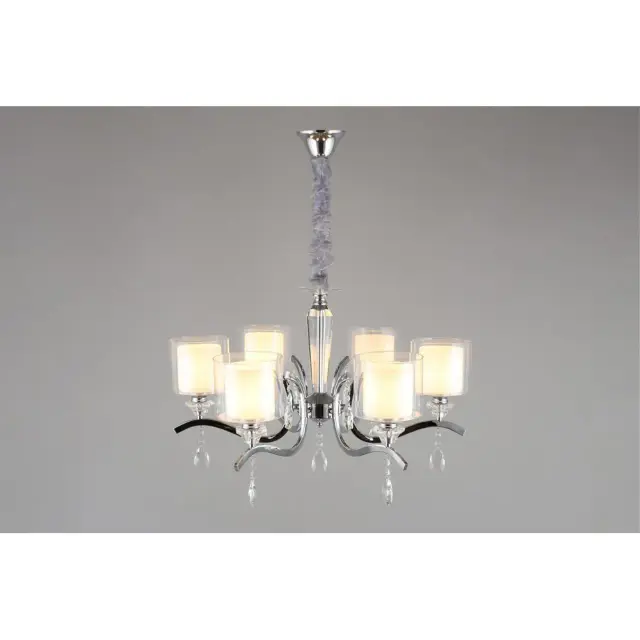 Люстра Omnilux OML-70903-06 BOLLATE — хром, ракурс 4