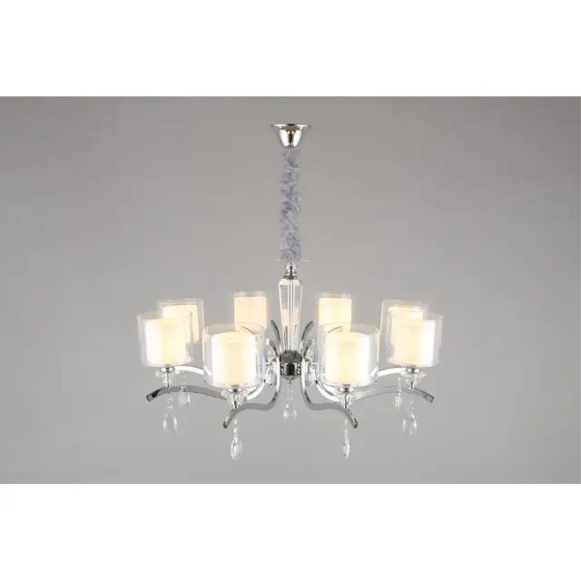Люстра Omnilux OML-70903-08 BOLLATE — хром, ракурс 5
