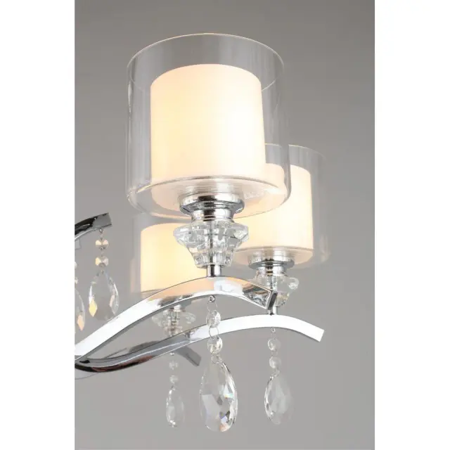 Люстра Omnilux OML-70903-08 BOLLATE — хром, ракурс 6
